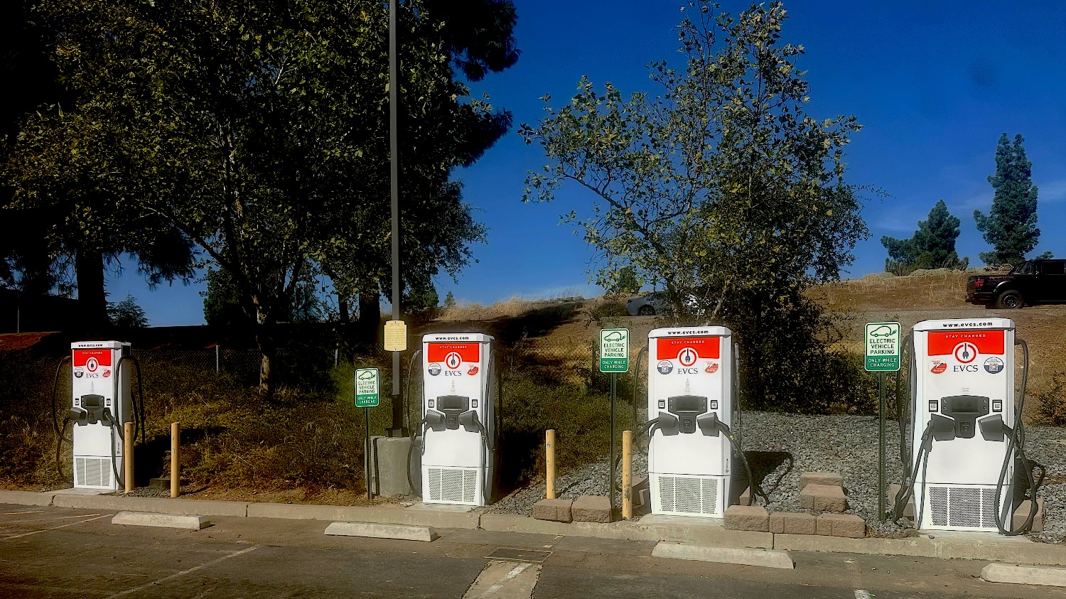 EV charging station at Courtyard by Marriott Sacramento Cal Expo